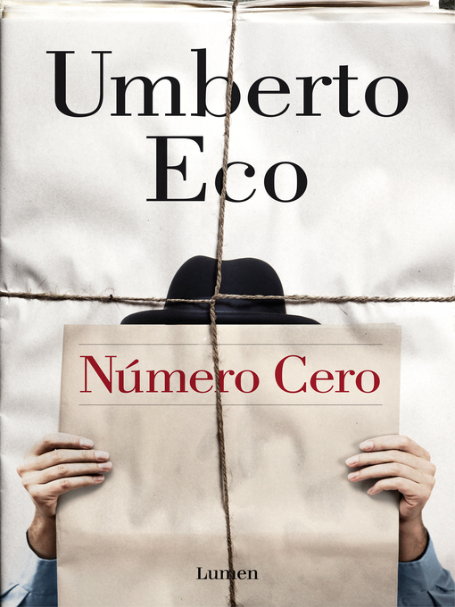 Title details for Número Cero by Umberto Eco - Available